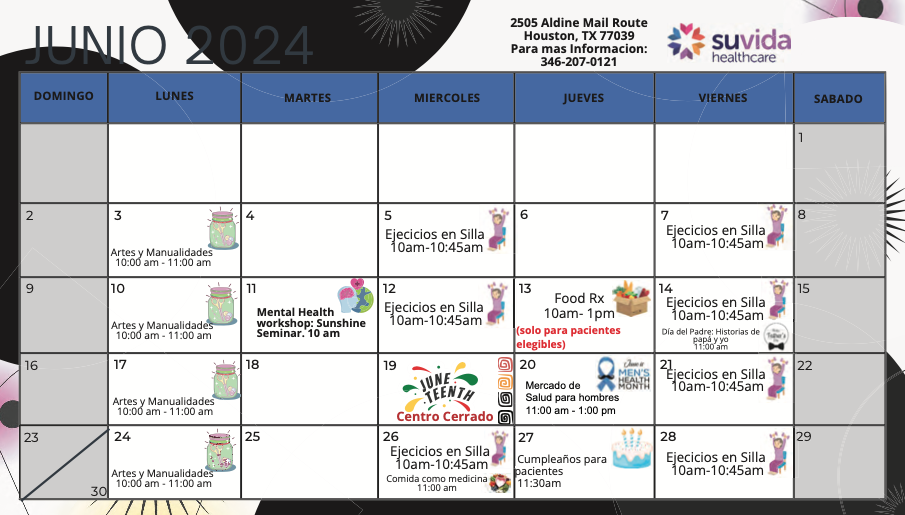 Aldine-Events-2024-June-Spanish